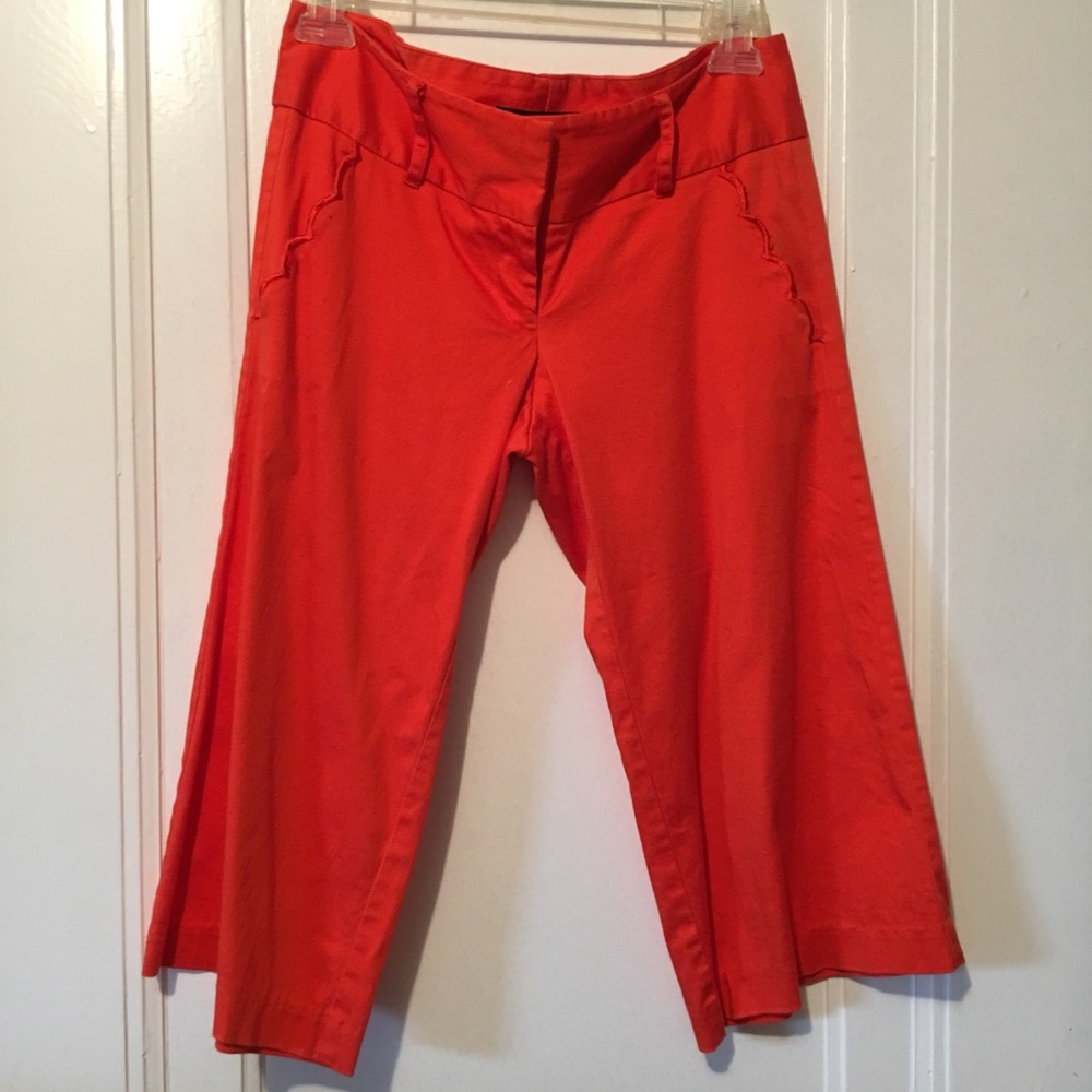 Heart moon star orange pants